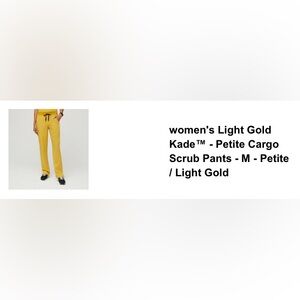 Figs Kade Scrub Pants — Medium Petite